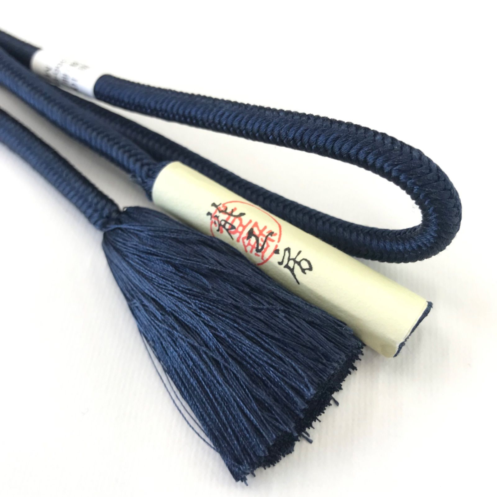 帯締 細洋角組 無地 美しいキモノ2024夏号P130掲載 龍工房謹製 奈良組  