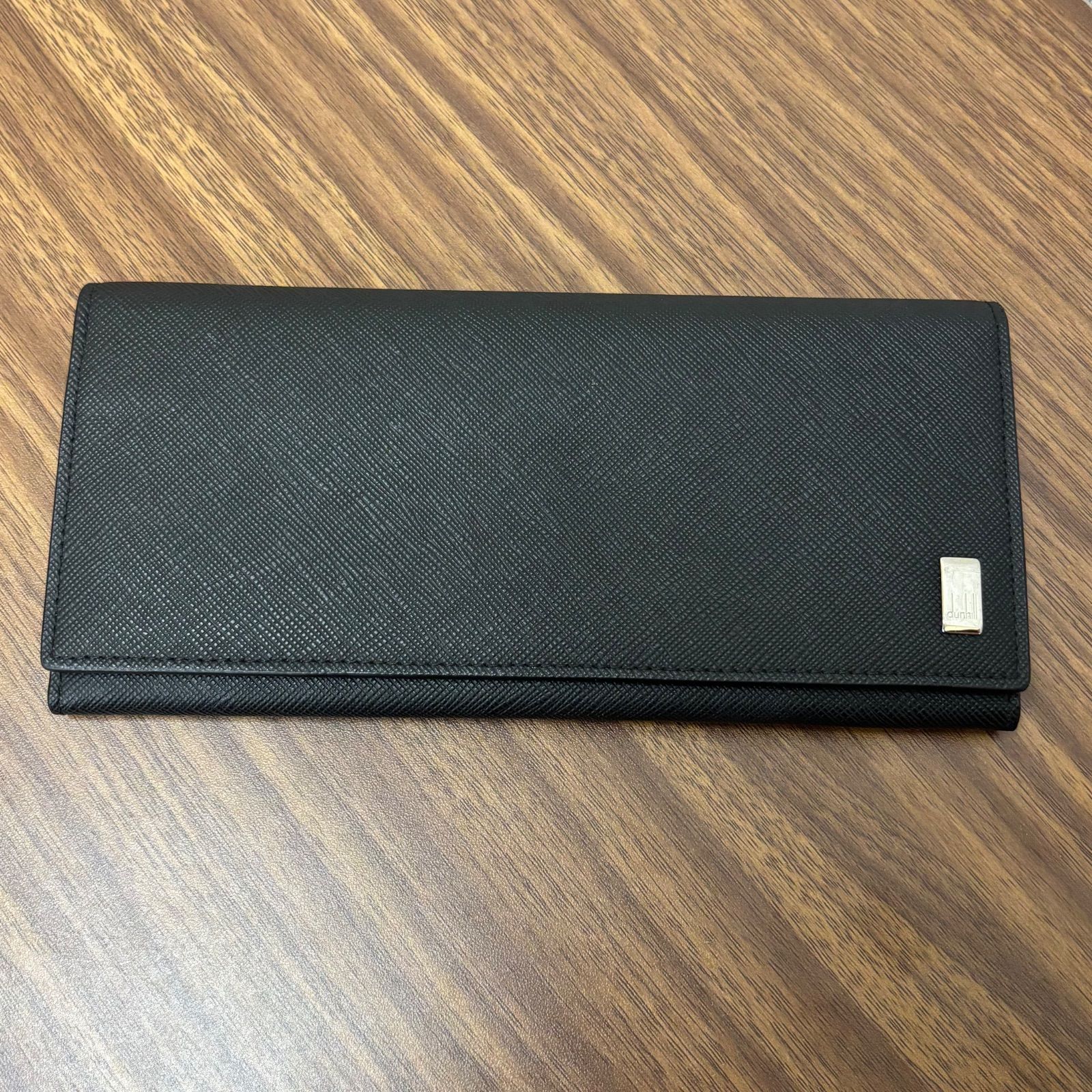 Dunhill - dunhill/ALFREDDUNHILL(ダンヒル) 長財布 - 黒 レザー