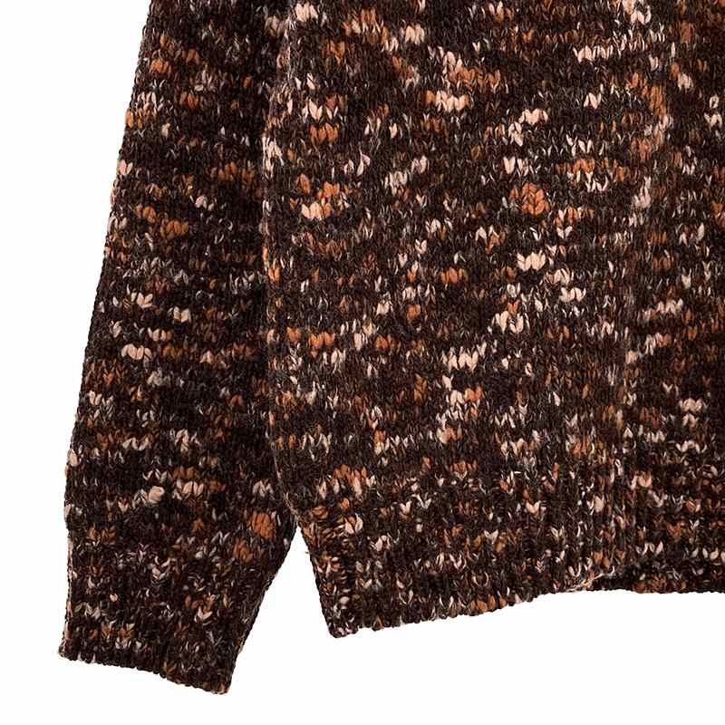 【特別価格】AURALEE WOOL MIX SLUB YARN KNIT AURALEE】 WOOL MIX COLOR SLUB YARN KNIT P/O A22AP01MS