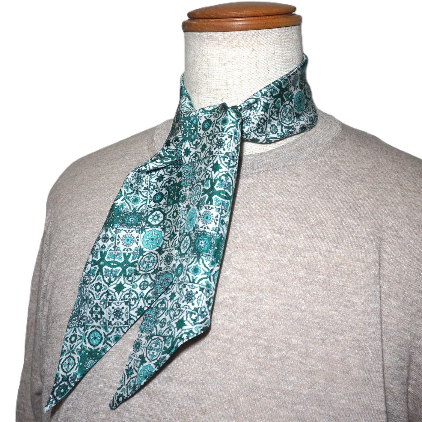 | ♥ Dieffe Kinloch ディエッフェ キンロック シルクアスコット マラケシュコレクション ゼリージュ