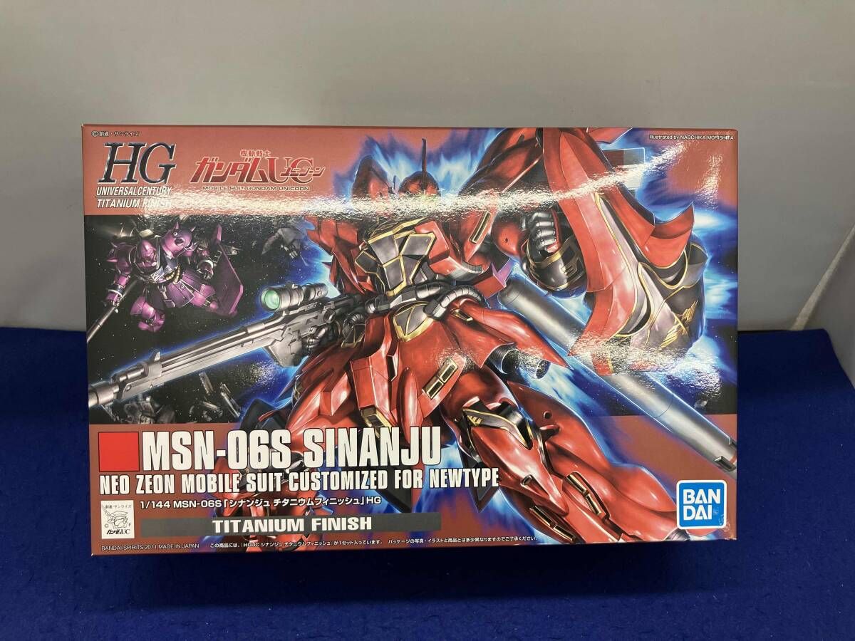 プラモデル バンダイ 1 144 シナンジュ チタニウムフィニッシュ HGUC ｢機動戦士ガンダムUC｣
