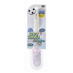 20個セット 風呂掃除 隙間クリーナー|バスクリーナー ピンク 約長さ21cm スキマスッキリ バスボンくん 〔掃除用品〕