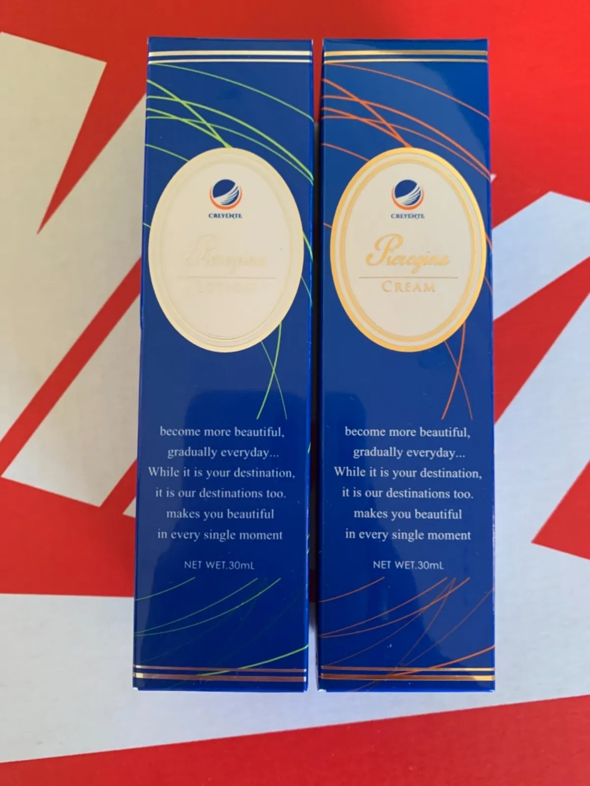 クレジェンテ♡ローションandクリーム36本組み合わせ自由。ルシルヴェール１箱 クレジェンテ♡ローションandクリーム36本組み合わせ自由