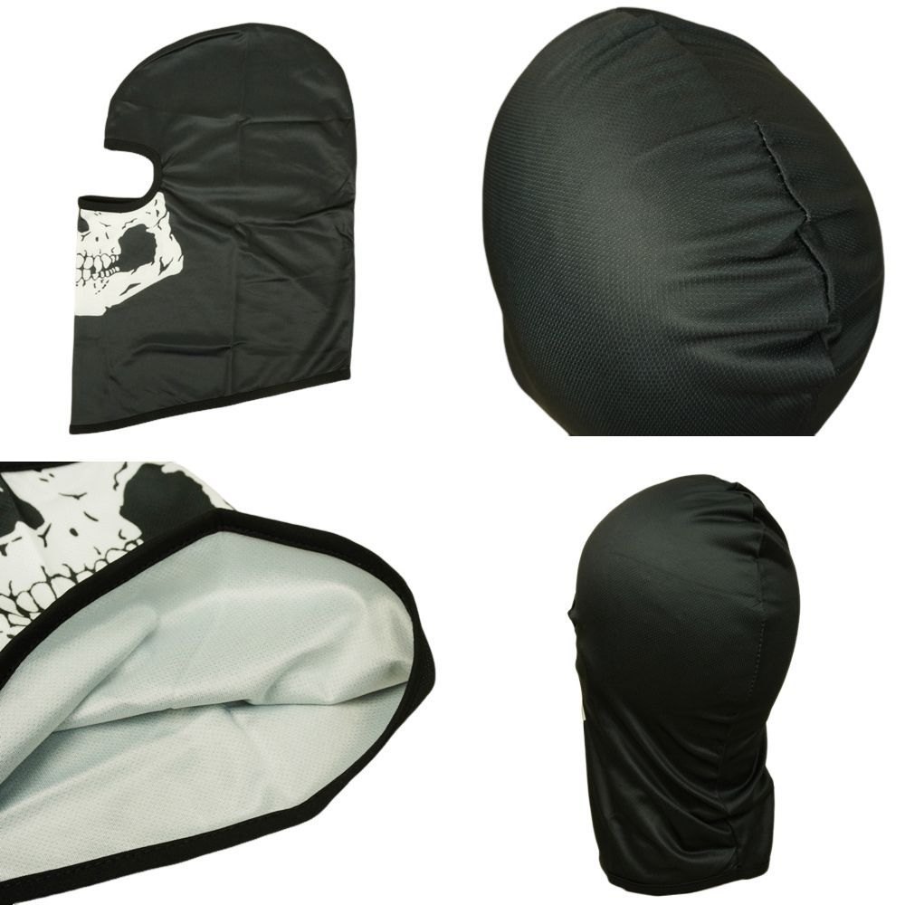 新品 男女兼用 バラクラバ NINJA MASK SKULL SPANDEX BALACLAVA