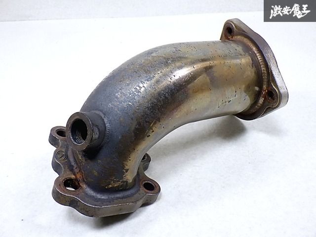 旧TOMEI 東名 汎用 SR20DET ステンレス タービンアウトレットパイプ パイピング S13 S14 S15 シルビア RPS13 180SX 棚G-1