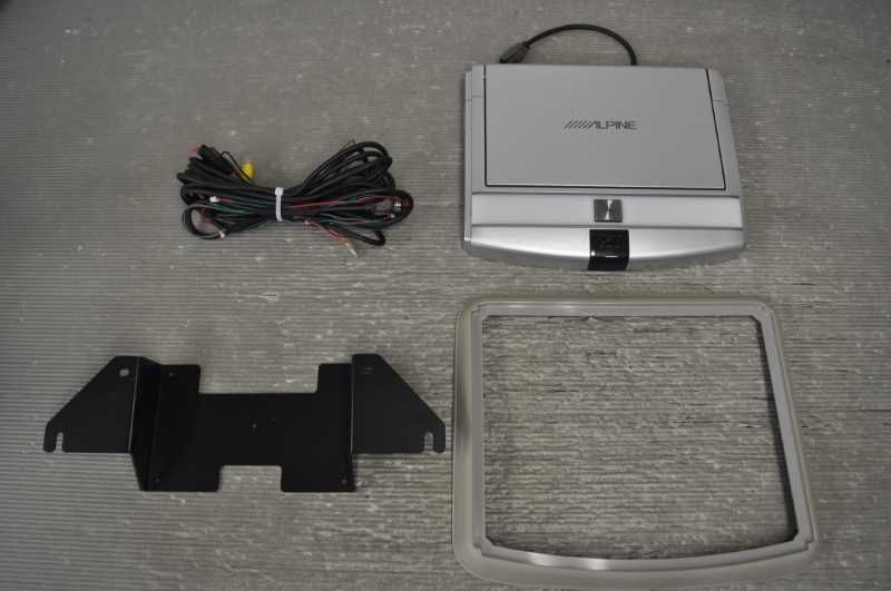 フリップダウンモニター 10.2型 10.2インチ ステー 配線付 (TE52