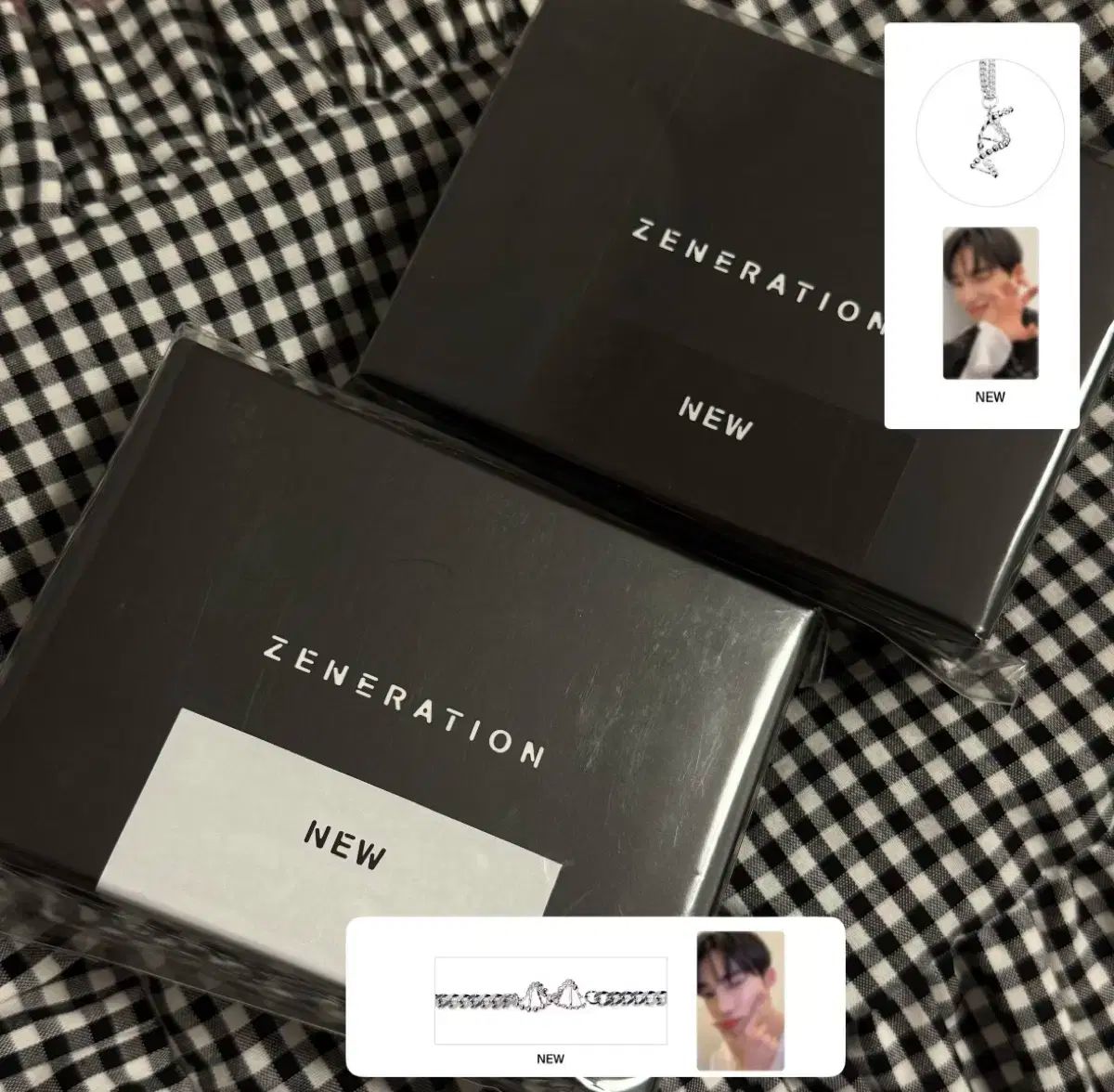 正規品，豊富な THE BOYZ(ザ・ボーイズ・ドボイズ) ZENERATION 2 ニュー(NEW・チャニ) MD ネックレス＋ブレスレット（未開封） その他