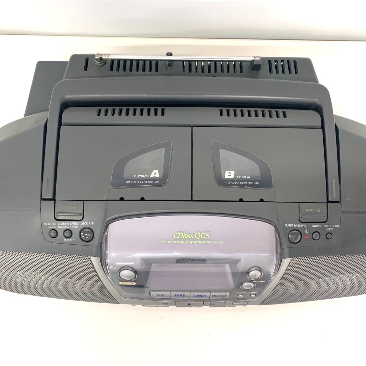 中古品】Victor CDポータブルシステム RC-QC5 ディスク