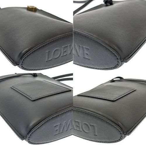 LOEWE ロエベ ダイスポケット レザー ショルダーバッグ ロエベ ダイス