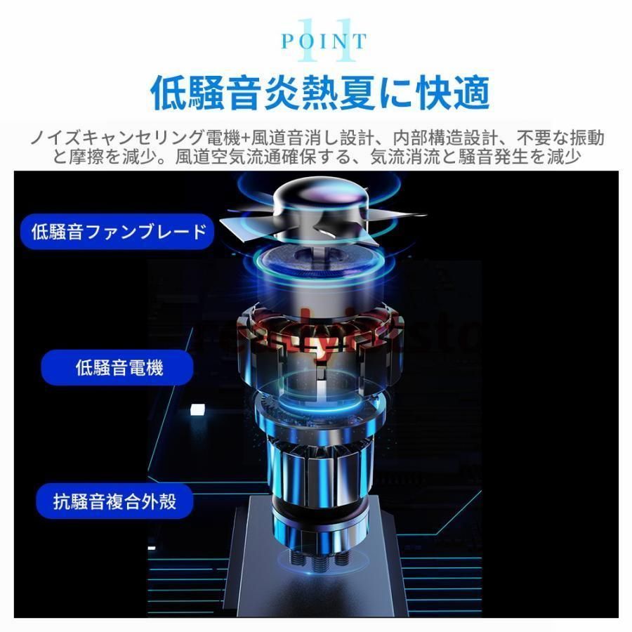 扇風機 腰掛け 首掛け 羽なし ベルトファン 空調ファン 冷却プレート 24時間動作 3段階風量調節 大容量 静音 軽量 サーキュレーター WWW_KANDAIZUMI_COM