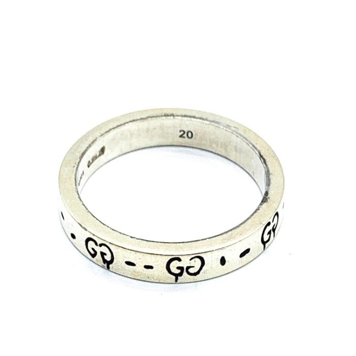 GUCCI グッチ GHOST RING ゴーストリング 925 Size 19号