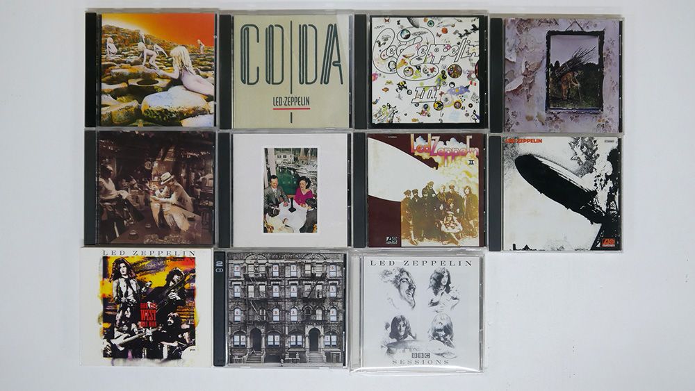 レッドツェッペリン　CD まとめ売り　11枚 CD レッド・ツェッペリン/11枚セット - メルカリ