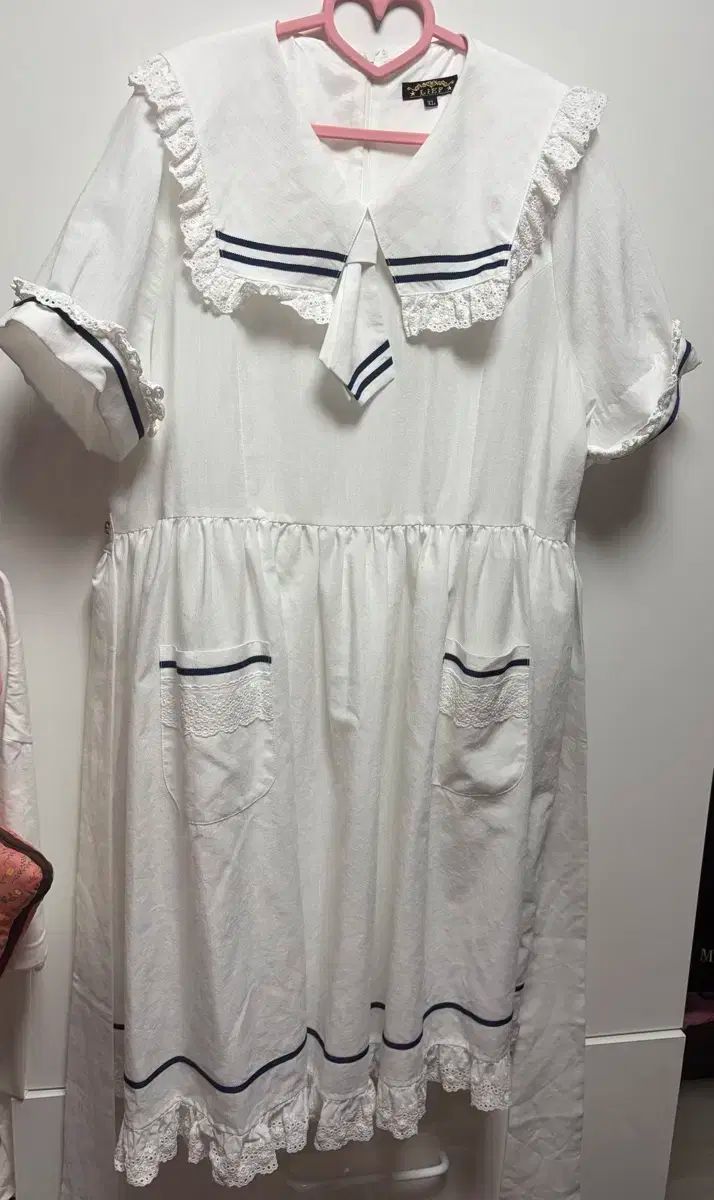 リフ ー セント セーラー OP 白 XL
