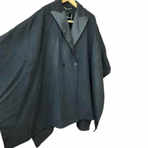 ERMANNO SCERVINO エルマンノシェルヴィーノ　ウールコート ERMANNO SCERVINO エルマンノシェルビーノ ポンチョ ウール