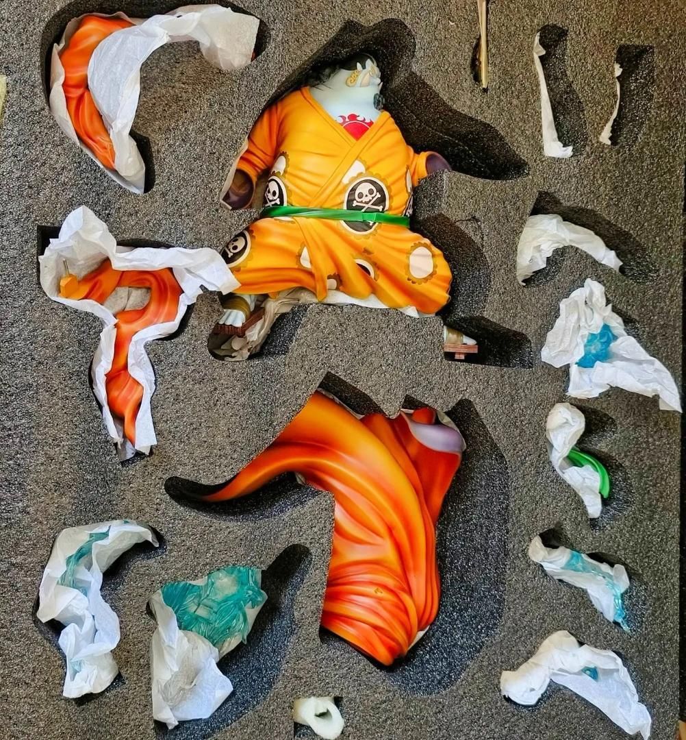 ワンピース 海峡のジンベエ フィギュア ガレージキット popスケール ワンピース 海峡のジンベエ フィギュア ガレージキット pop