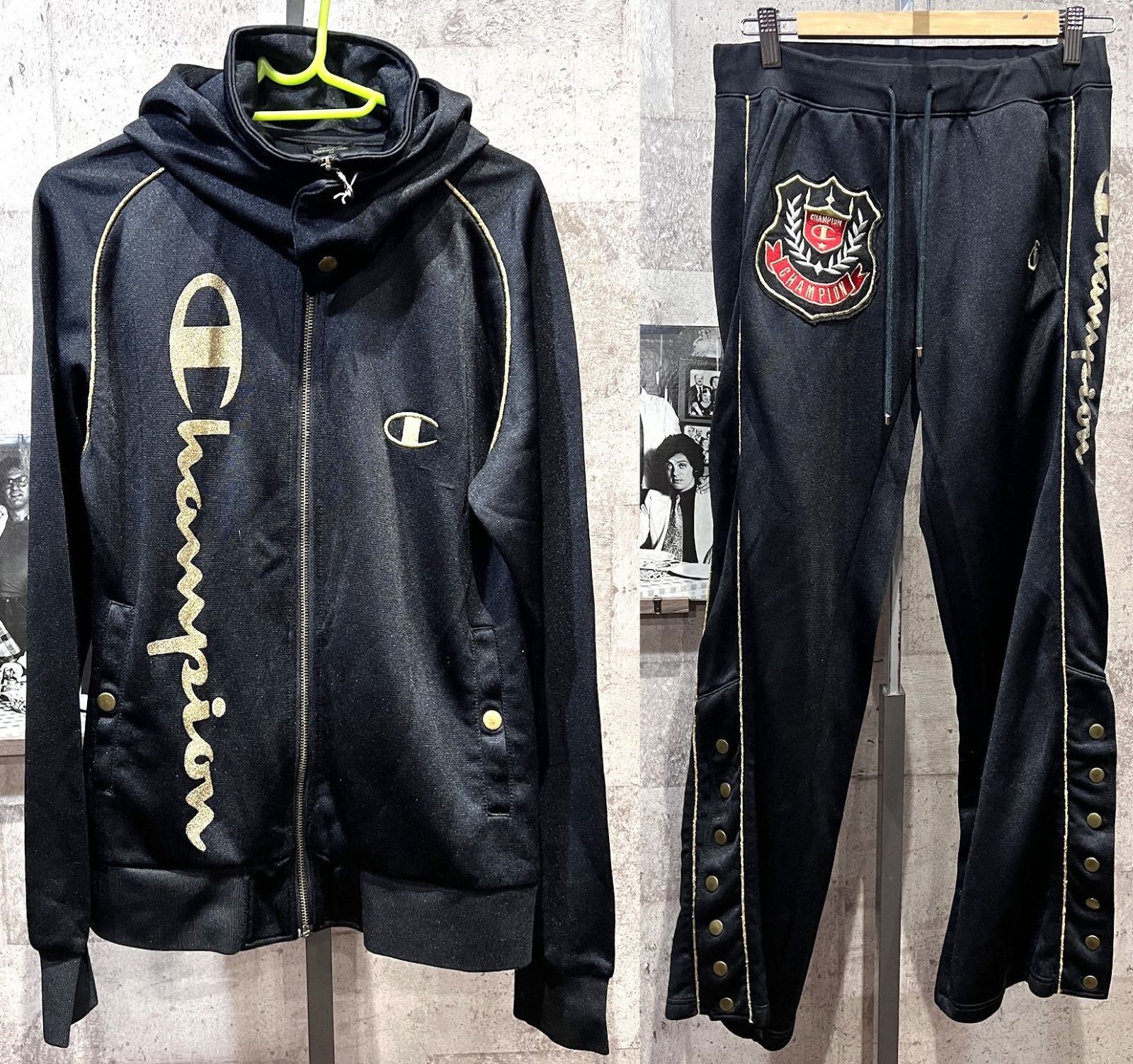 【送料無料】Champion ジャージ上下セット◎廃盤モデルDRESS CAMP DRESS CAMP ドレスキャンプ チャンピオン ジャージ セット 小栗