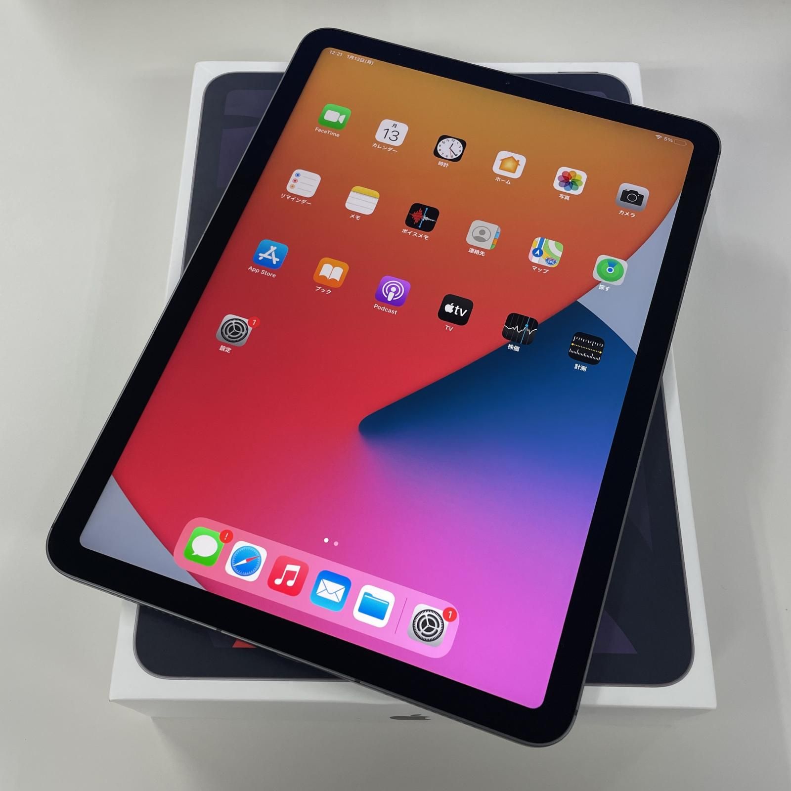 softbank iPad Air(第4世代) WiFi+Cellular 64GB スペースグレイ