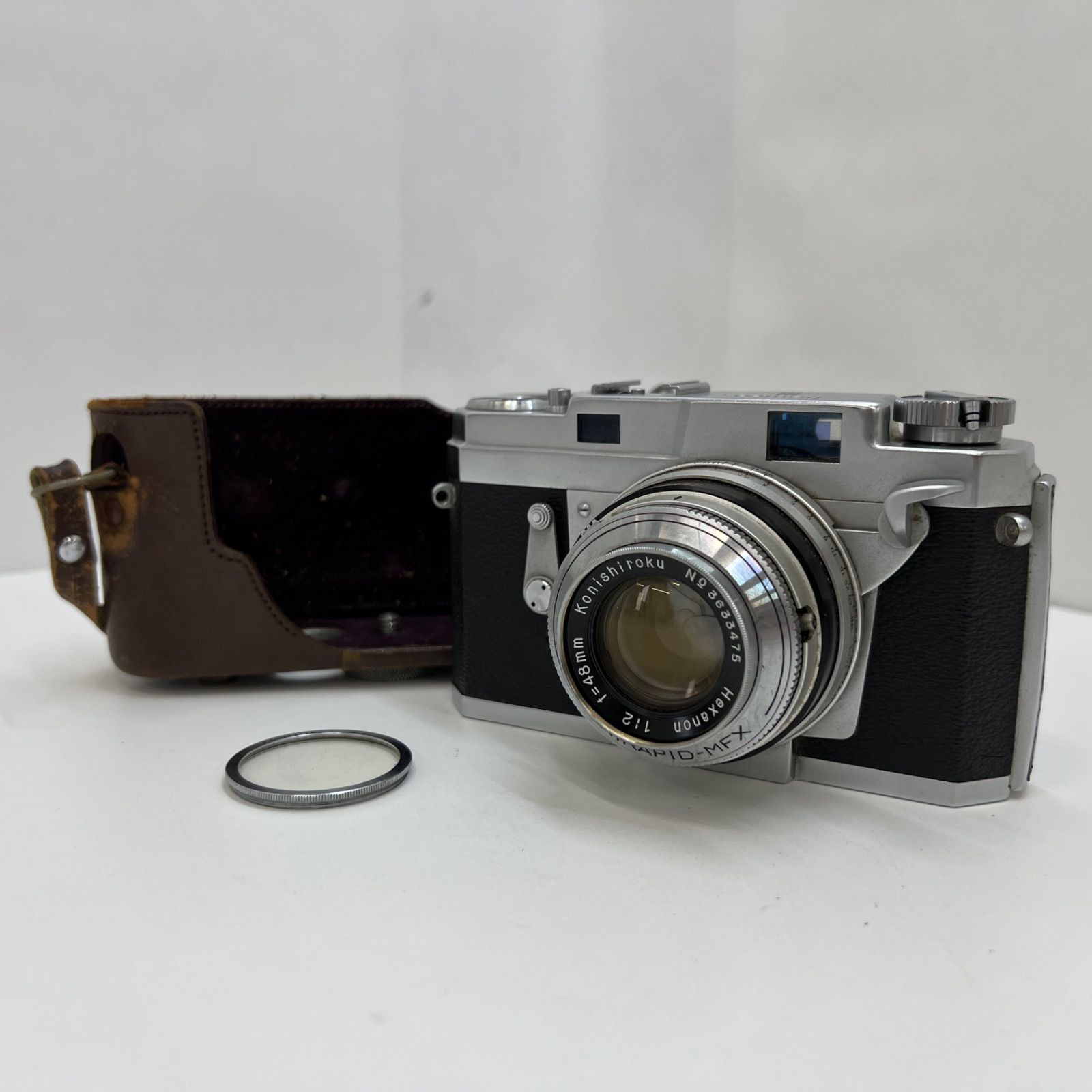 F250627-22 Konica III Hexanon F2 48mm Konishiroku コニカ レンジファインダーカメラ