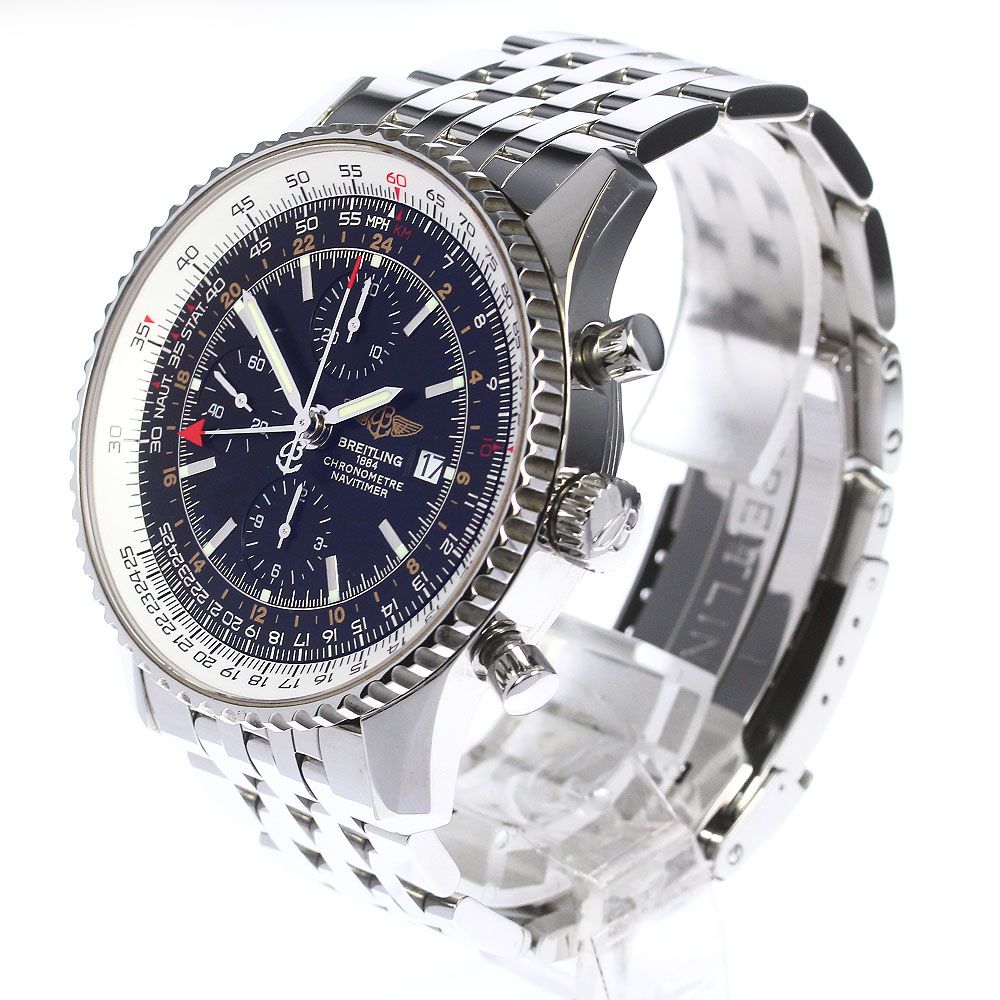 ブライトリング BREITLING A24322 ナビタイマー ワールド クロノグラフ  