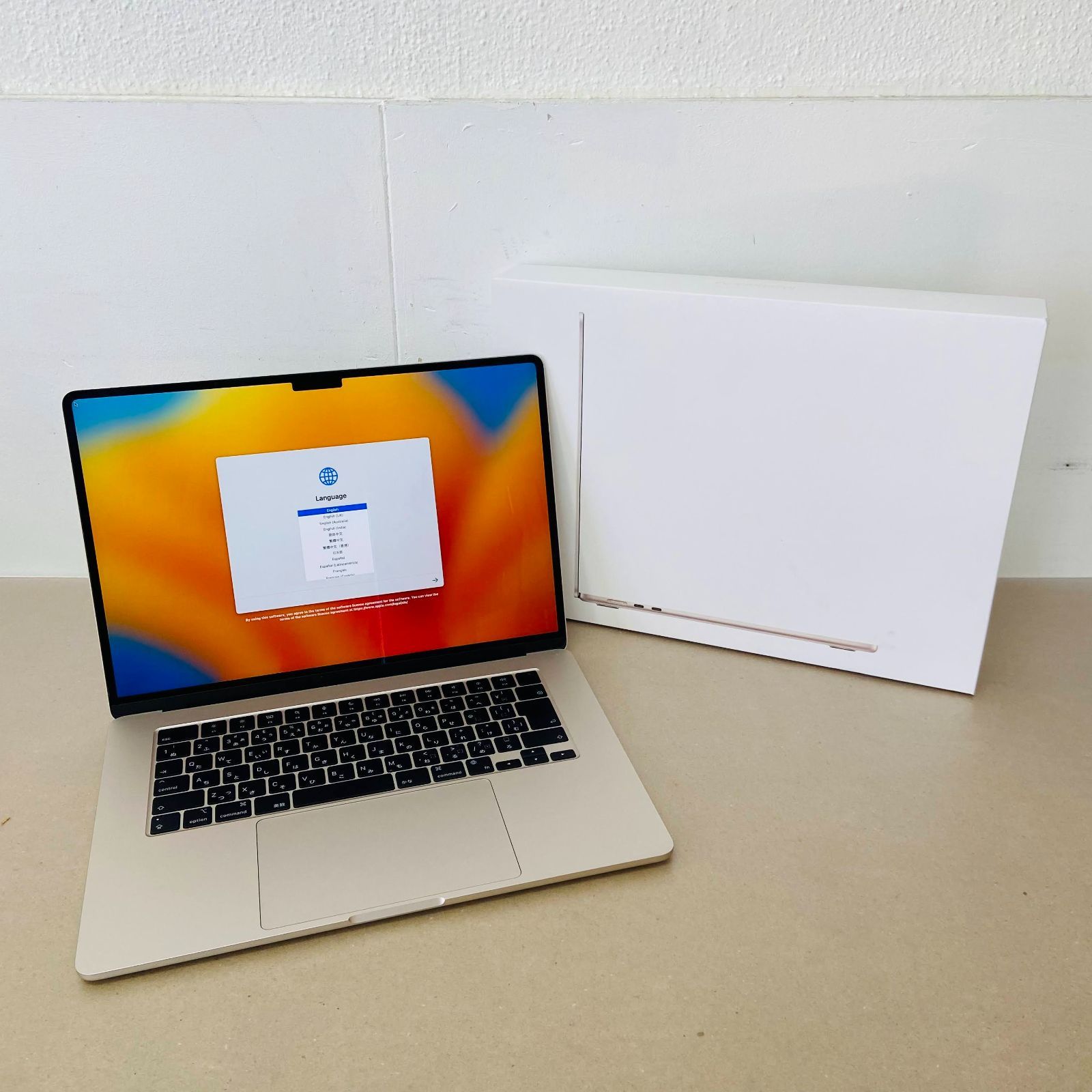 美品 バッテリー最大容量100% MacBook Air 15インチ A2941 M2 美品 バッテリー最大容量100% MacBook Air 15インチ A2941 M2