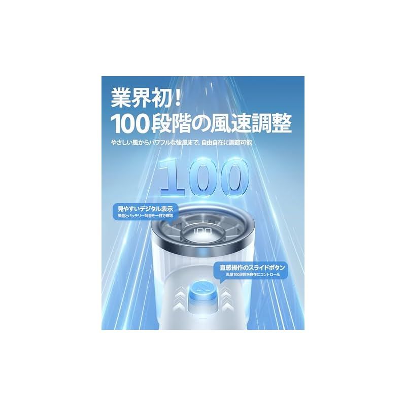 RANVOO ハンディファン【究極小型化・驚きの強風】扇風機 ハンディ 1