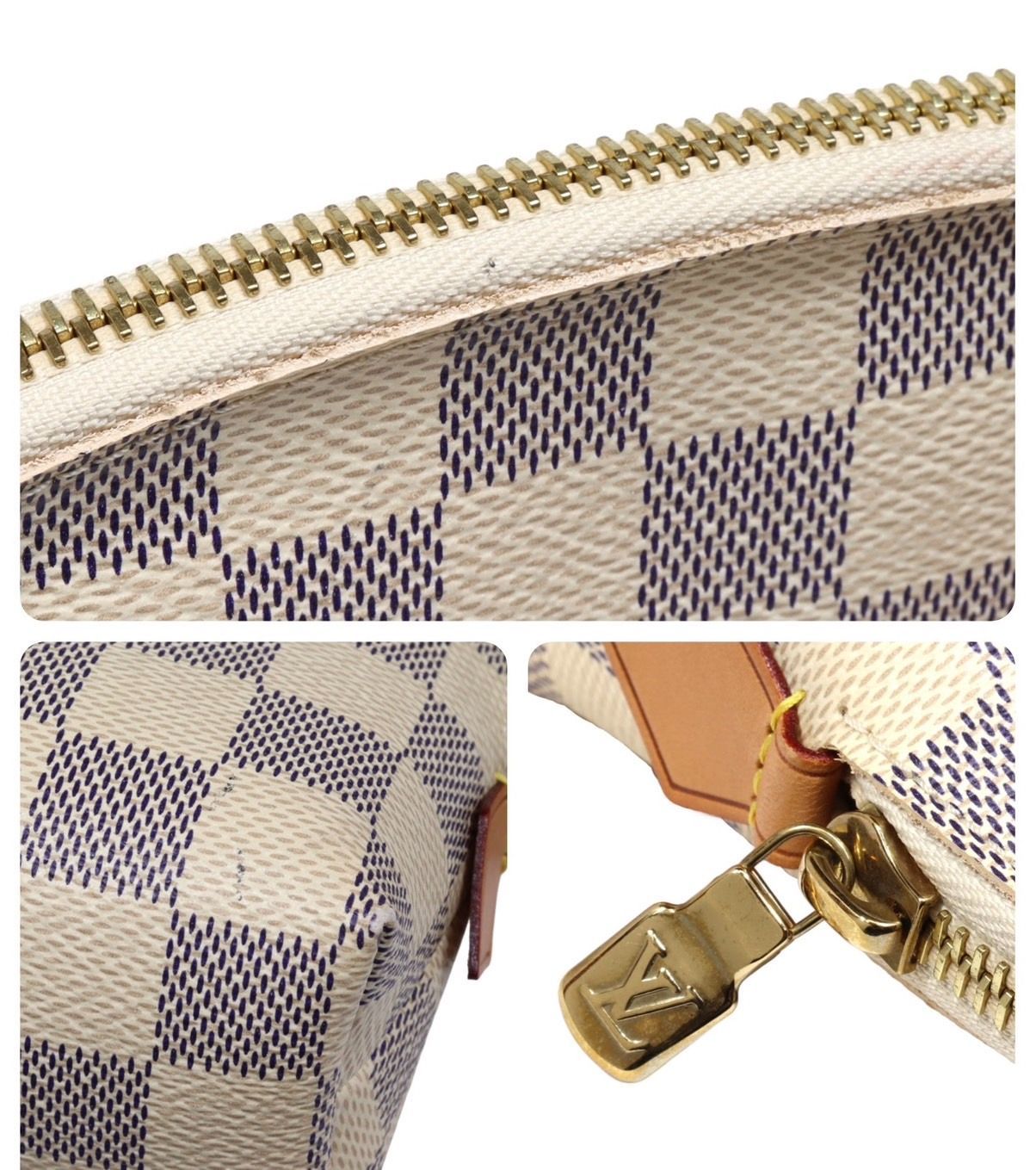 ルイヴィトンダミエポシェット Louis Vuitton ルイヴィトン ポシェット・コスメティックGM N23346