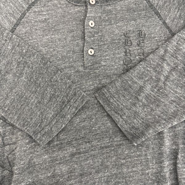 CHROME HEARTSサイド スター ロゴ ヘンリーネック 五分袖 CHROME HEARTSサイド スター ロゴ ヘンリーネック 五分袖 CHROME