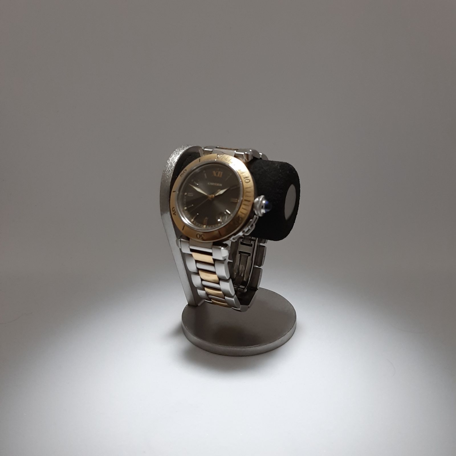 腕時計スタンド 匿名配送 ブラックコルク２本掛け腕時計スタンド