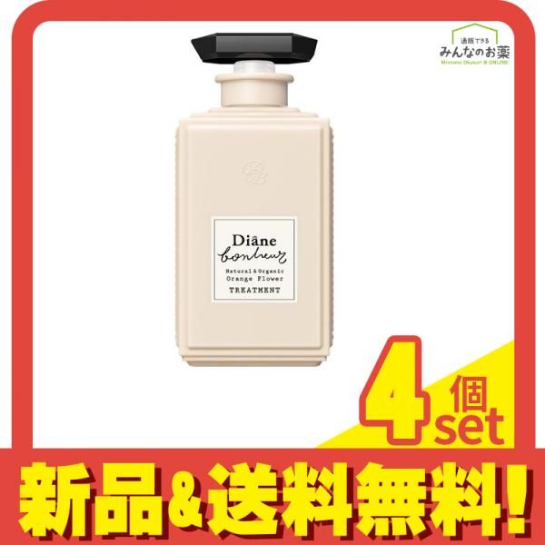 ダイアン ボヌール モイストリラックス トリートメント オレンジフラワーの香り 500mL 4個セット まとめ売り