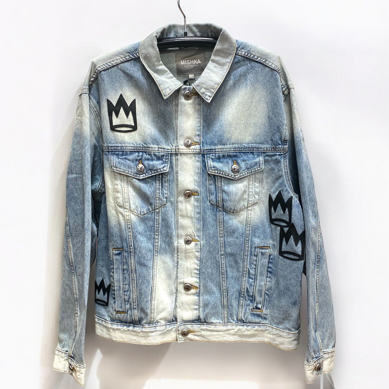 ミシカ デニムジャケット MISHKA Applique denim jacket / M61300501 