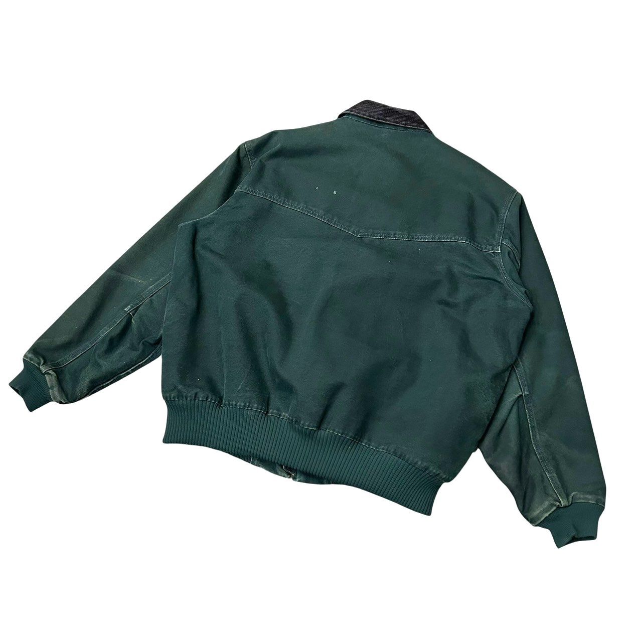 carhartt サンタフェジャケット　ハイトーングリーン　フェード　希少カラー カーハート J14 MOS サンタフェジャケット モスグリーン サイズ