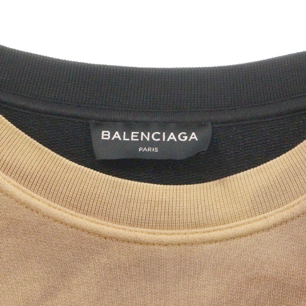 トップス 17AW BALENCIAGA Oversize Bleach Sweater トップス 17AW BALENCIAGA Oversize Bleach Sweater トップス 17AW