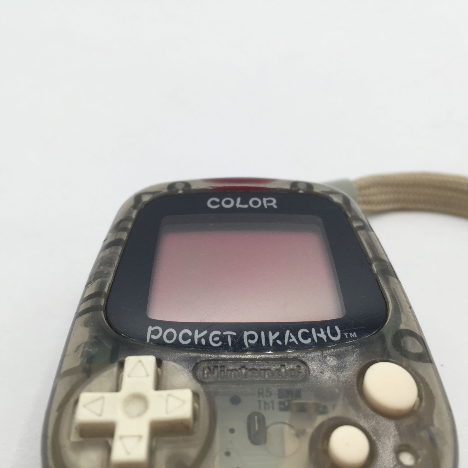 カラー ポケットピカチュウ 万歩計 クリアブルー×ホワイト 希少！任天堂 ポケットピカチュウカラー 限定カラークリアブルー