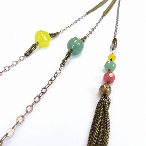 ae ドナテラペリーニ DONATELLA PELLINI ロング ネックレス マルチ