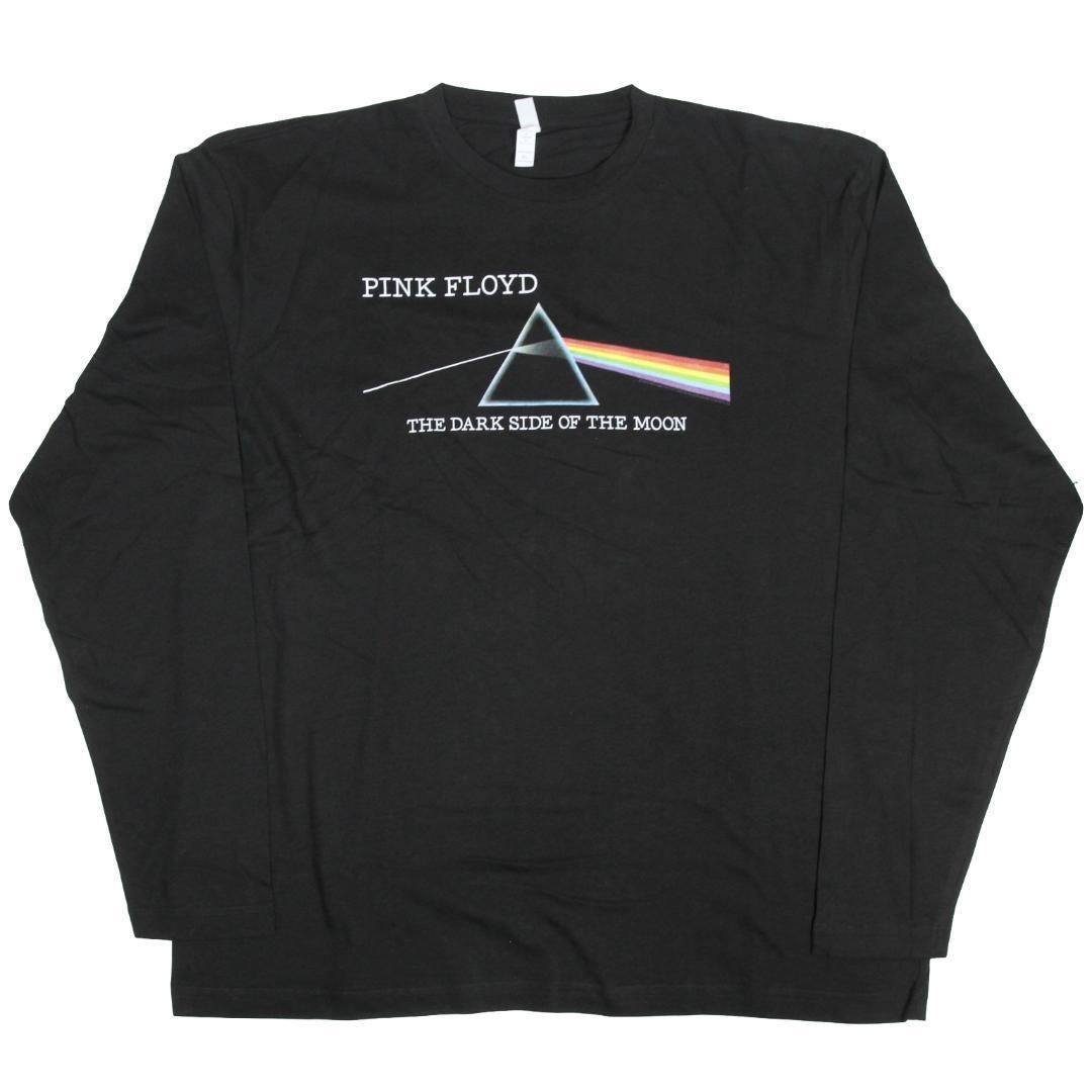 希少 PINK FLOYD ロンT ロングTシャツ 狂気 DARK 黒 2XL XL】新品 PINK FLOYD ピンクフロイド 狂気 Dark Side of the Moon T