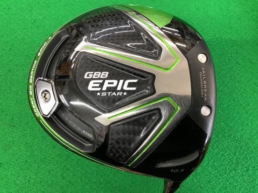 GBB EPIC STAR ドライバー 10.5度 純正シャフトフレックスR GBB EPIC キャロウェイ エピック ドライバー 10.5° USA