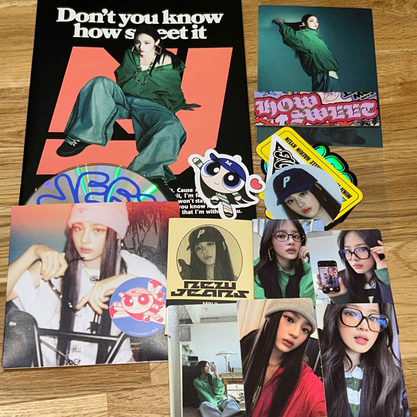 NewJeans ミンジ 直筆サイン「How Sweet」Standard ver. MINJI