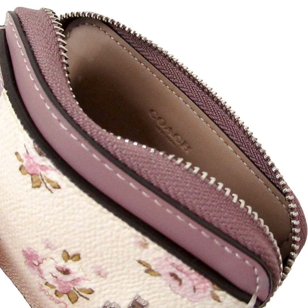 新品　COACH　コインケース　小銭入れ　フローラル　花柄 新品 未使用】コーチ コインケース COACH アウトレット