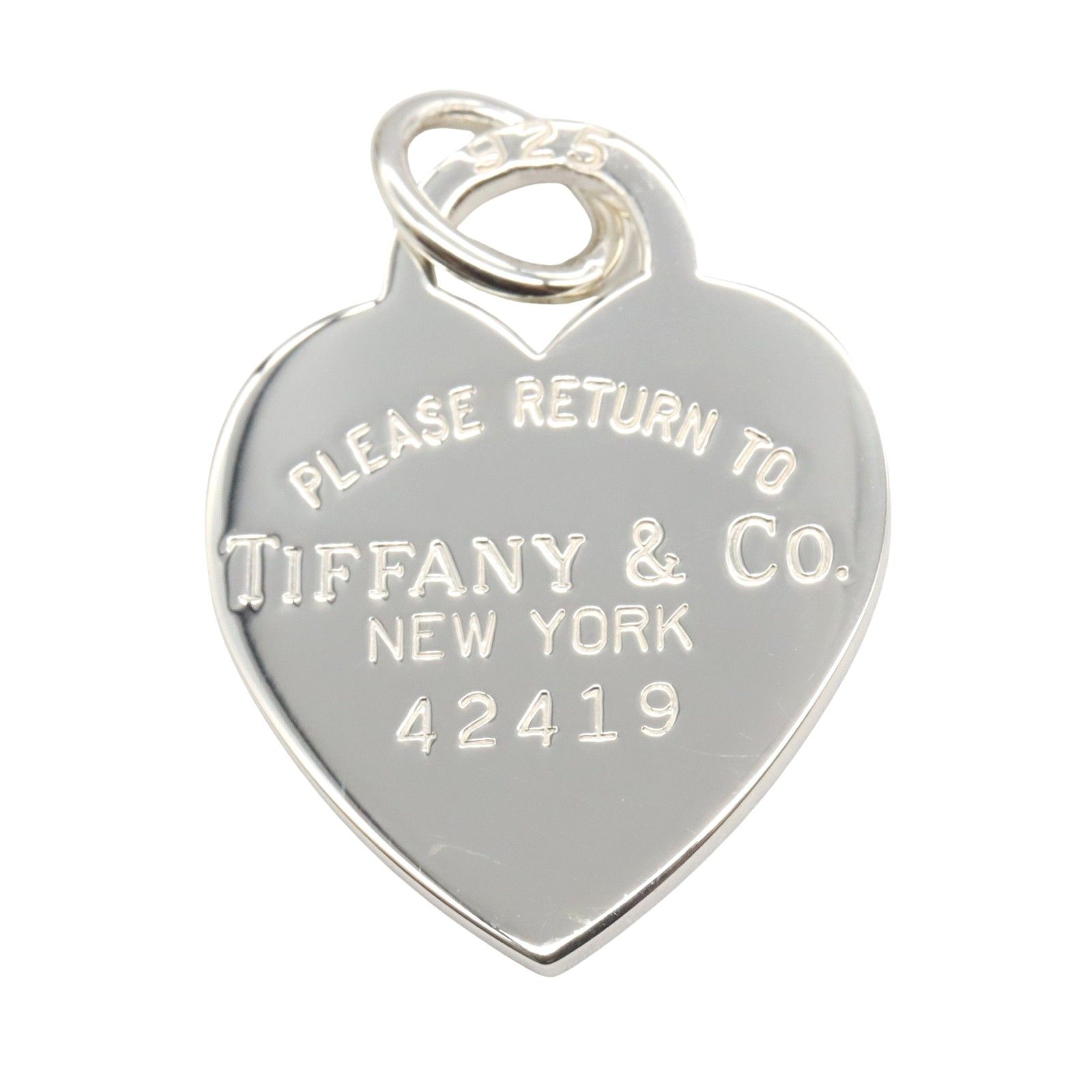 ティファニー TIFFANY＆CO ペンダントトップ リターン トゥ