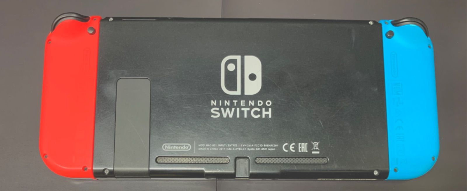 超美品‼️ ニンテンドースイッチ+バッテリー新品+ガラス付き+箱