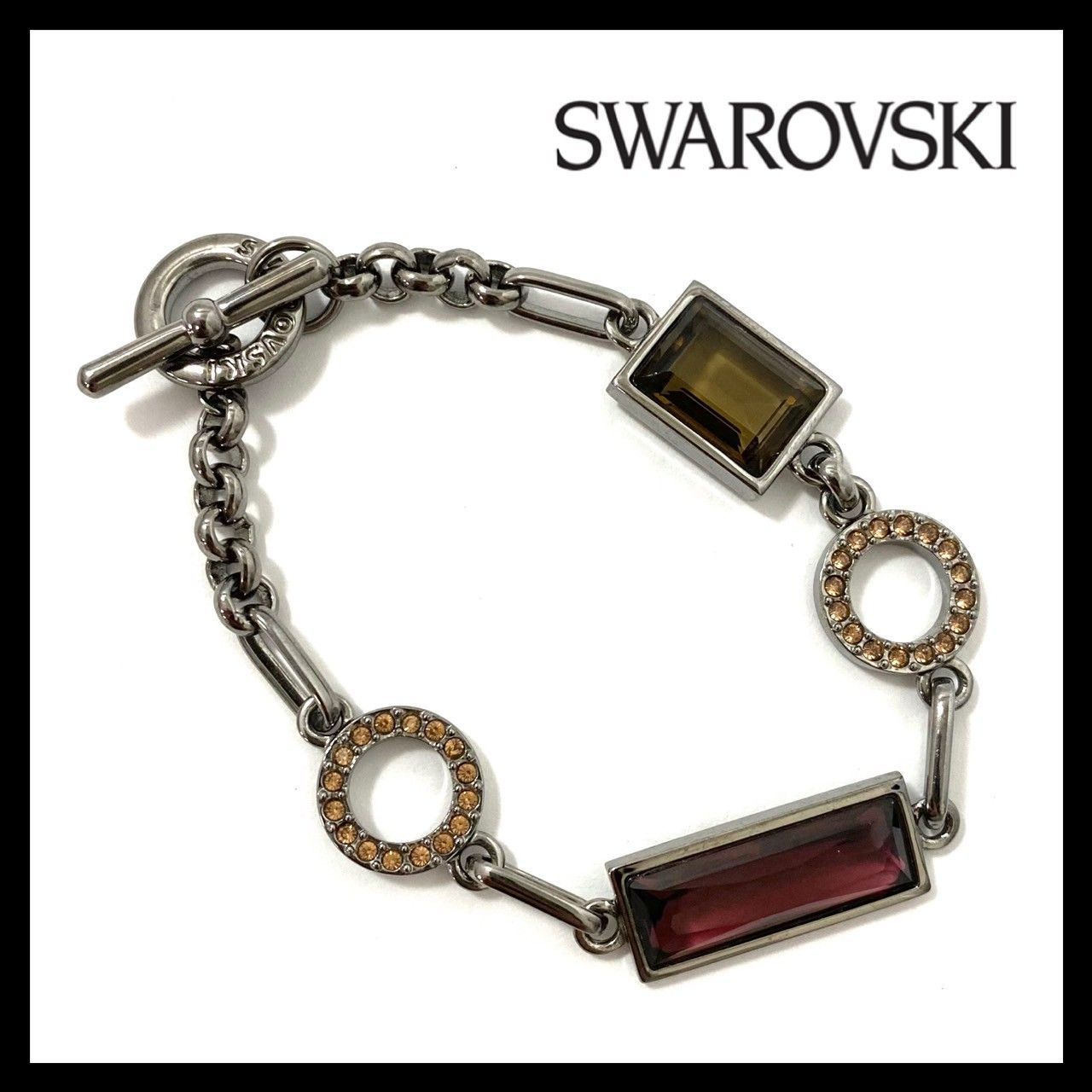 SWAROVSKI】ブレスレット クリスタル サークル ラウンド カラー 