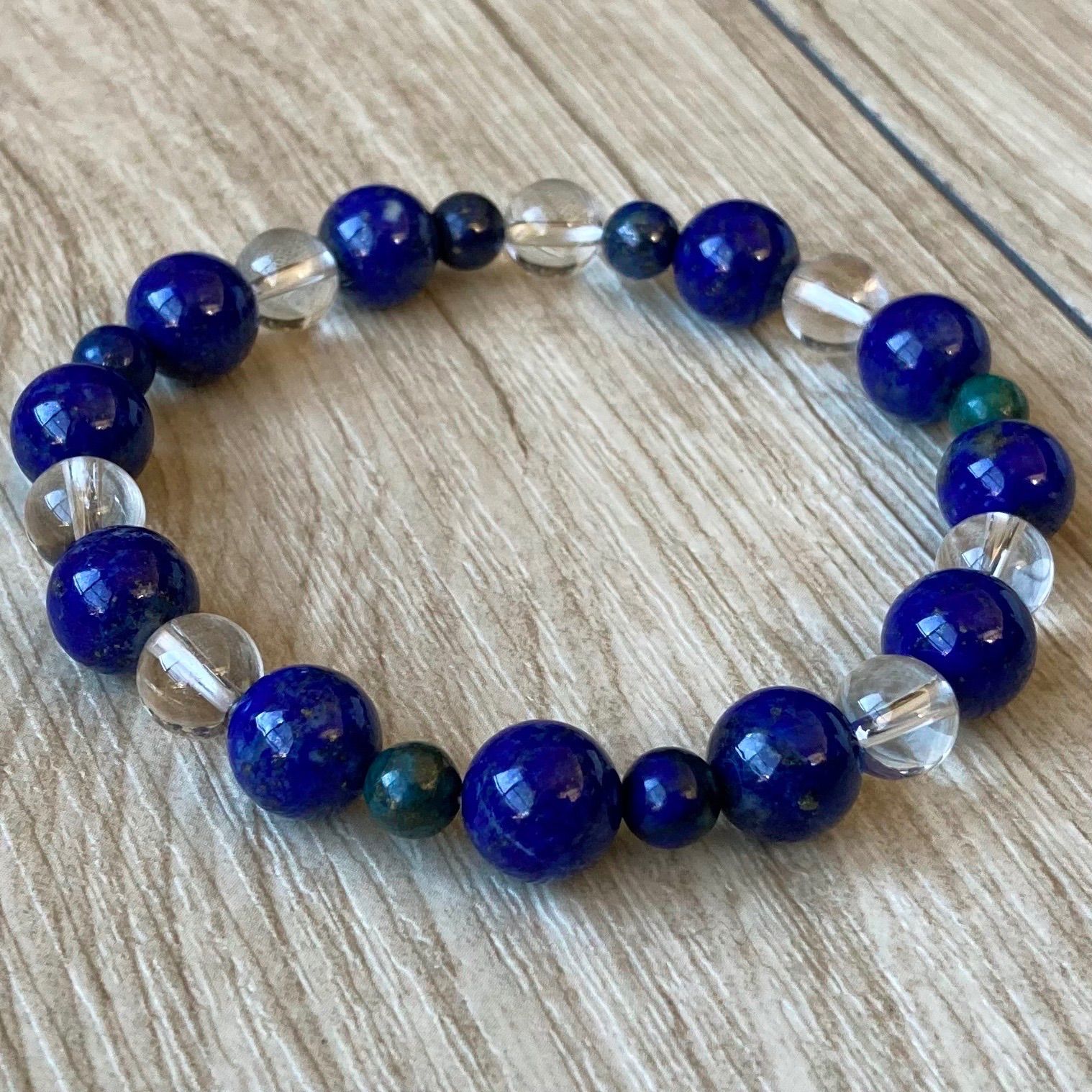 危険を回避し進むべき道へ案内してくれる 天然無着色ラピス