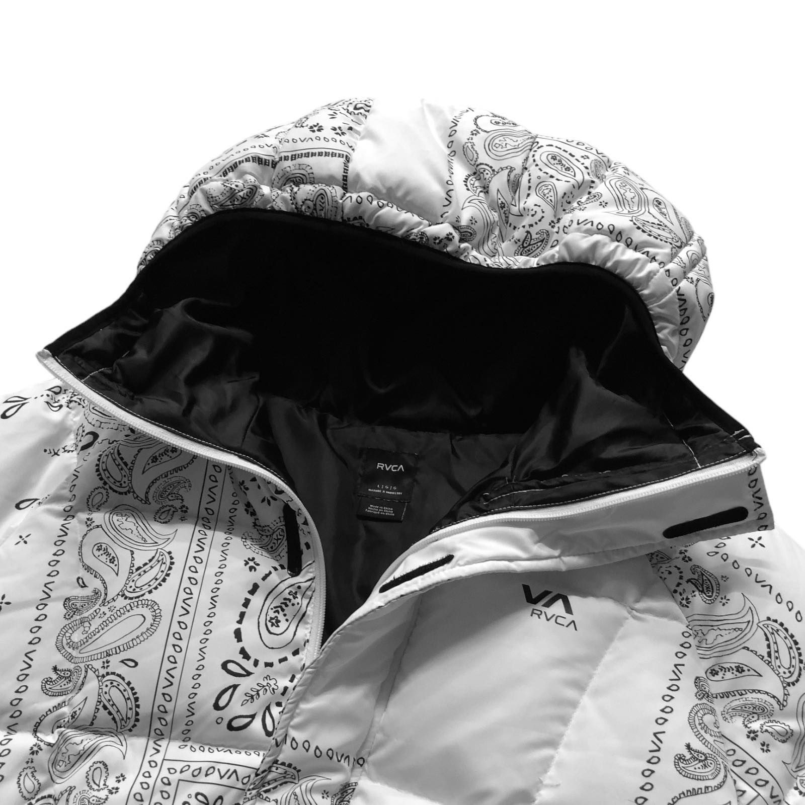 未使用品】23AW RVCA ルーカ ADVANCED PUFFER JACKET BD042-786 ダウン