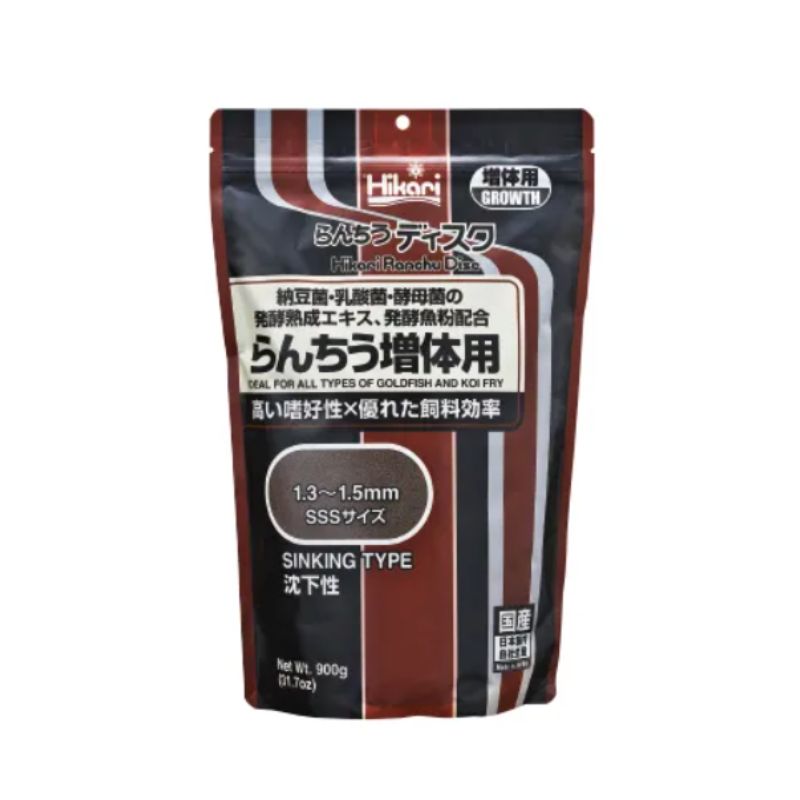 キョーリン らんちうディスク 増体用 沈下性 ９００ｇ×12袋セット らんちゅう 金魚 餌 エサ 金魚の餌 沈下性 国産 大容量 まとめ買い お徳用 業務用