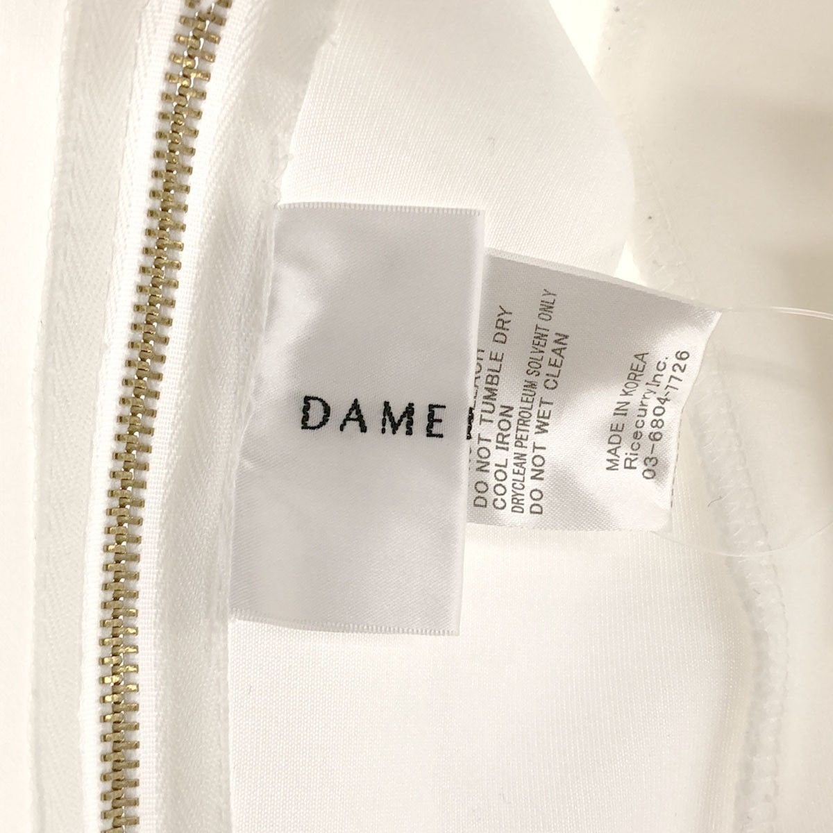 DAME FRANK ダム フランク サイドZip ボンディングフーディ