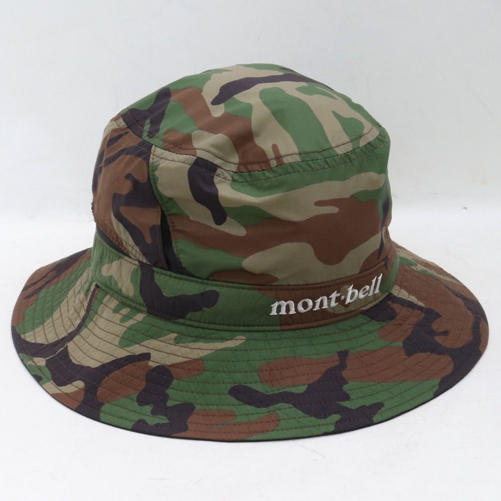 MONT-BELL カモフラバケットハット Lサイズ