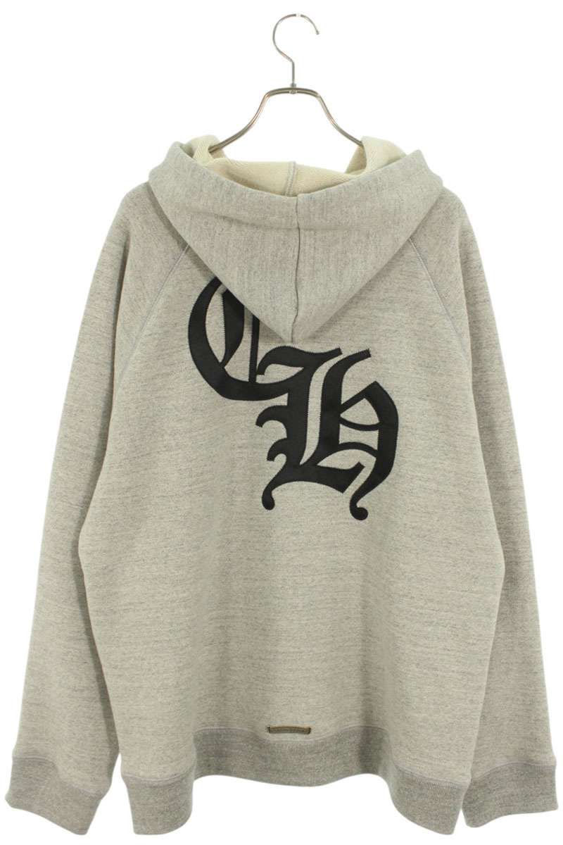 【国内即発】CHROME HEARTS プルオーバーフーディ 7-11 CH刺繍 クロムハーツ 7-11 HOODIE バックCHロゴクロス刺繍プルオーバー