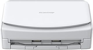 リコー PFU ドキュメントスキャナー ScanSnap iX1600 最新|高速毎分40枚|両面読取|ADF|4.3インチタッチパネル|Wi-Fi対応|USB接続|フラグシップ|書類|レシート|名刺|写真 White