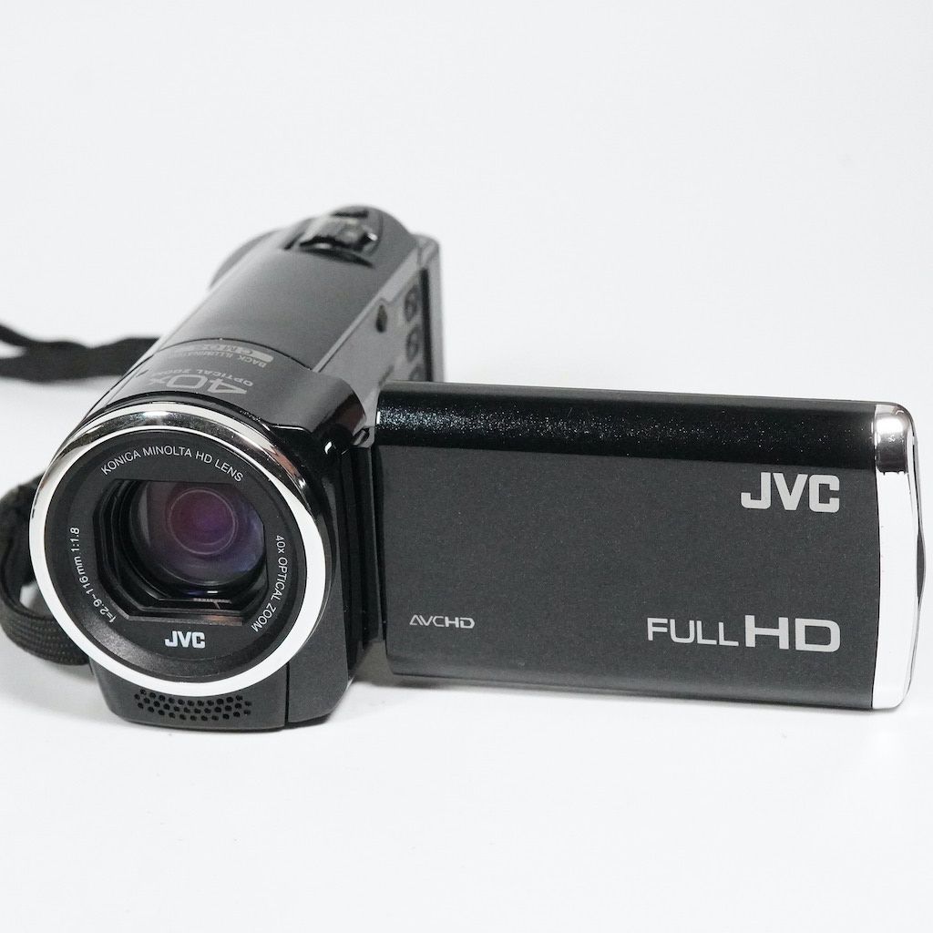 JVC Victor Everio GZ-E140-B ブラック 動作OK 返金保証 /1726 - メルカリ