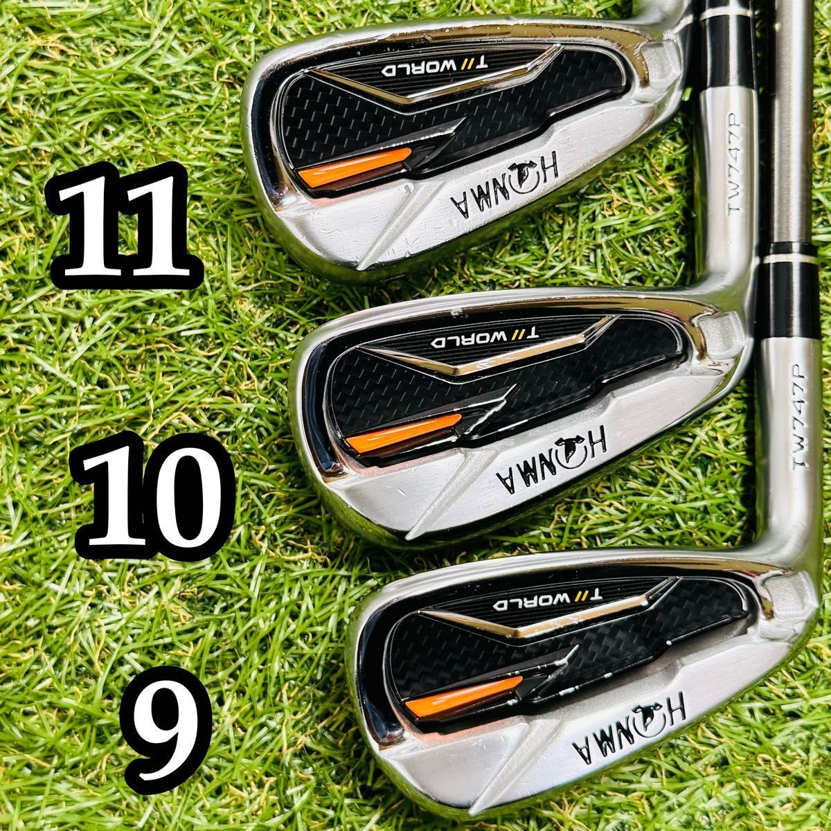 【レフティ】初心者推奨 ホンマ TW747P メンズアイアンセット 6本 S レフティ】初心者推奨 ホンマ TW747P メンズアイアンセット 6本